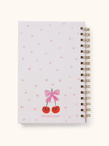 Sweetest Cherry Medium Spiral Notebook