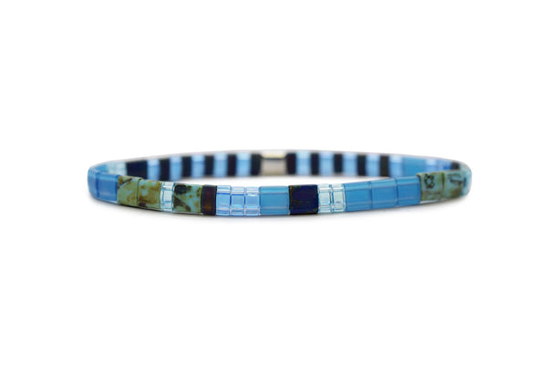 Be You - Morse Code Tila Beaded Bracelet