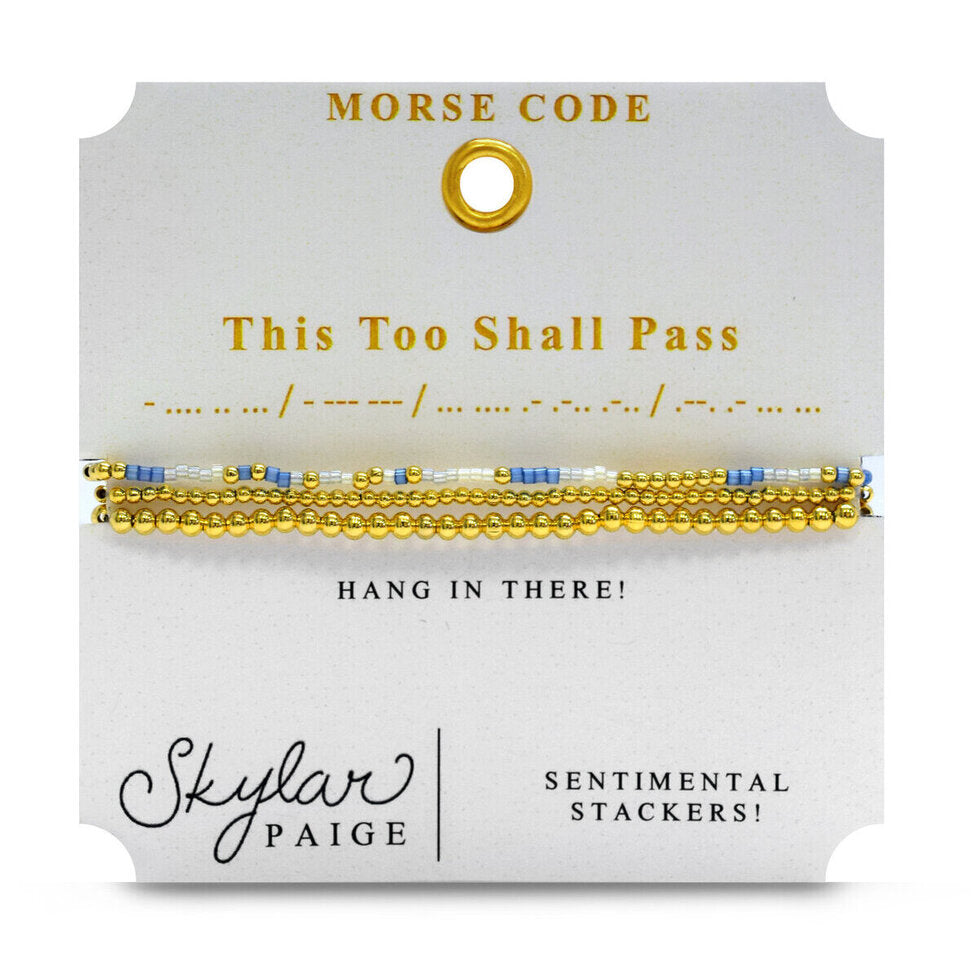 This Too Shall Pass - Sentimental Stackers