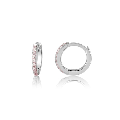 Sterling Silver Huggie Hoop Earrings