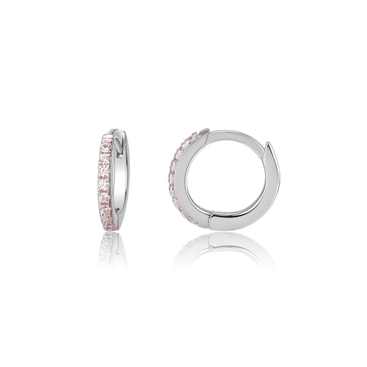 Sterling Silver Huggie Hoop Earrings