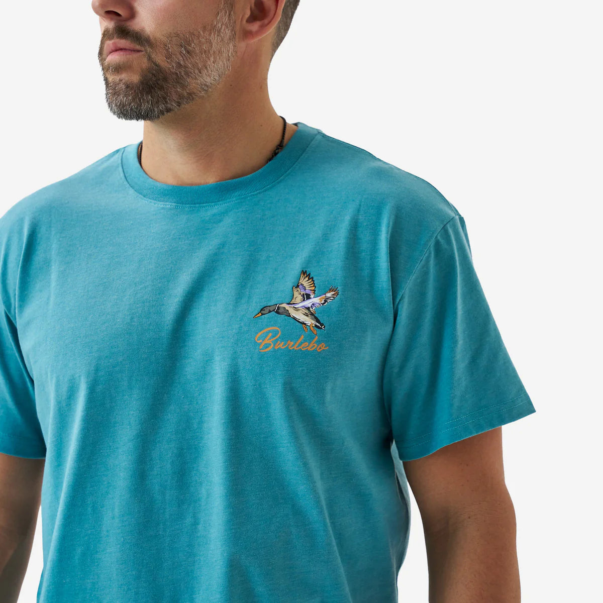 Cyan Pintail Triangle Duck Short Sleeve Tee