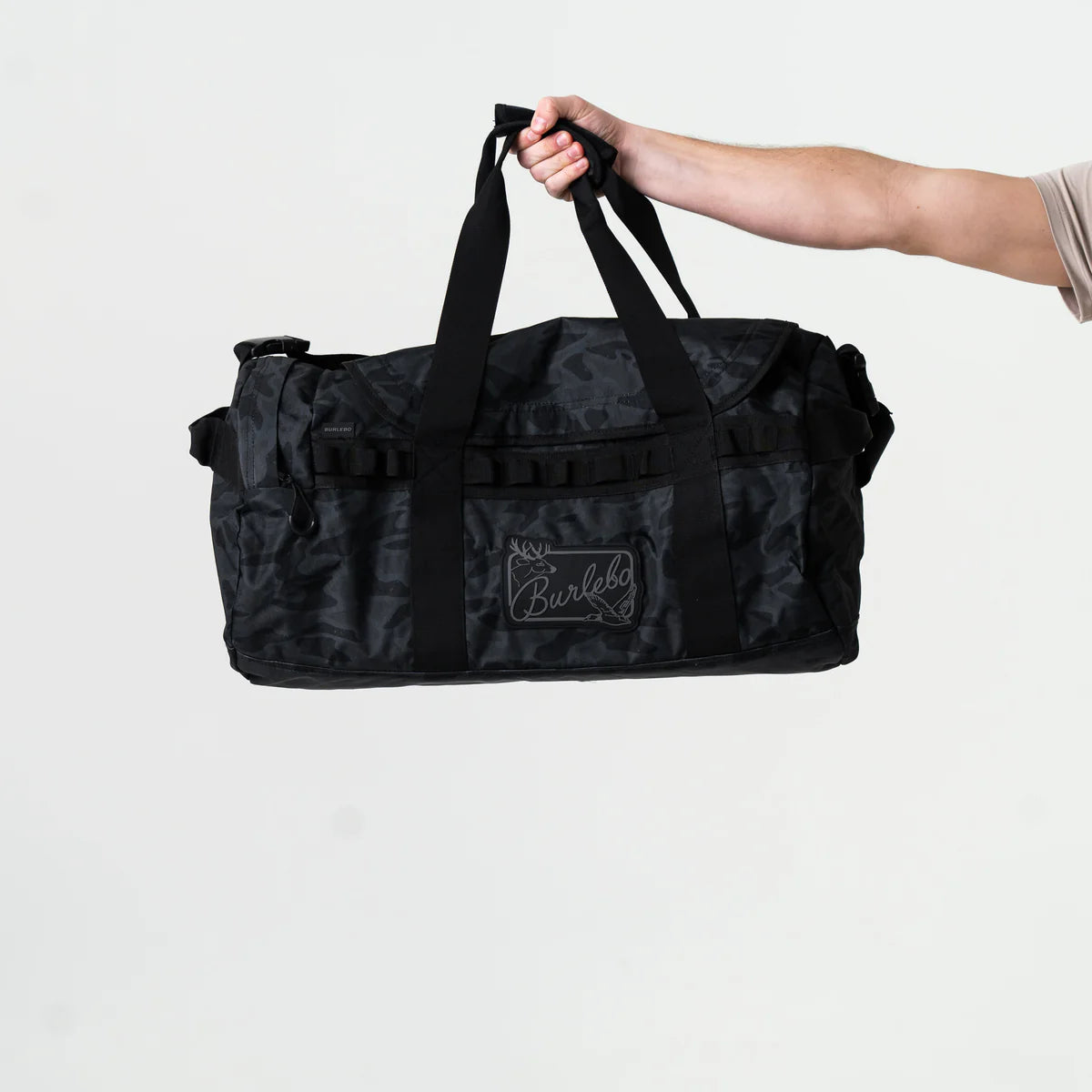 Black Camo Burlebo Duffle
