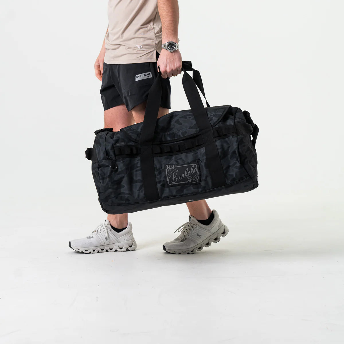 Black Camo Burlebo Duffle