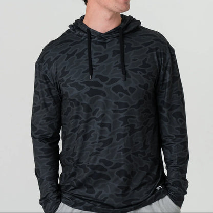 Black Camo Performance Hoodie