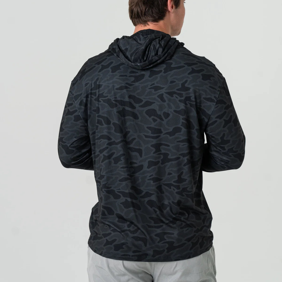Black Camo Performance Hoodie