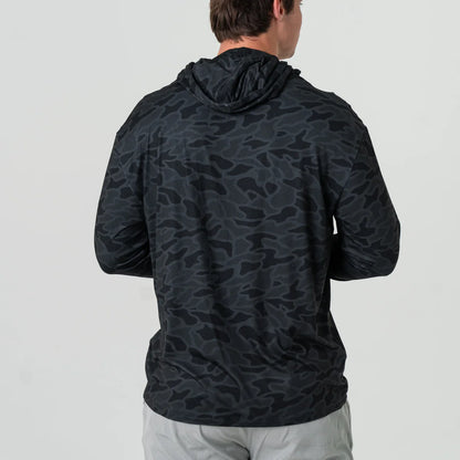 Black Camo Performance Hoodie