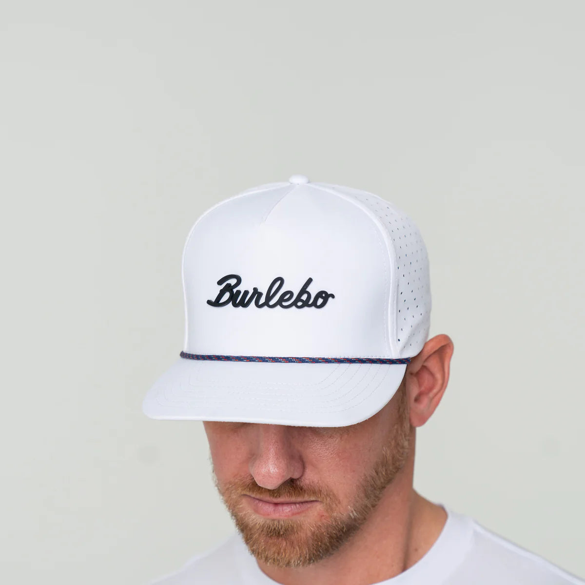 Tour White Burlebo Performance Cap