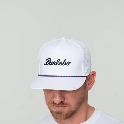 Tour White Burlebo Performance Cap
