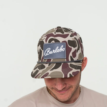Camo Burlebo Grey Patch Cap