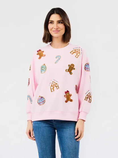 Pink Gingerbread Sarah Sweatshirt