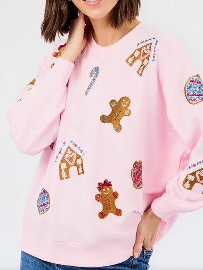 Pink Gingerbread Sarah Sweatshirt