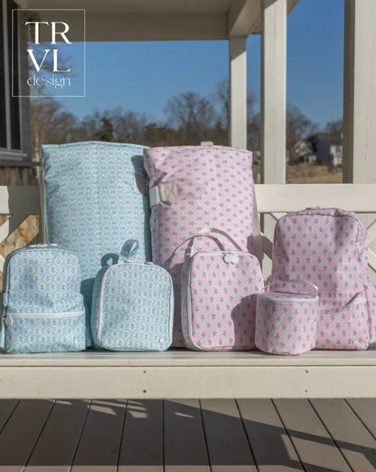 TRVL Petite Fleur Pink Backpacker
