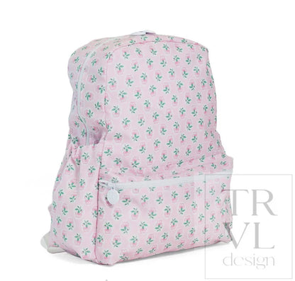 TRVL Petite Fleur Pink Backpacker