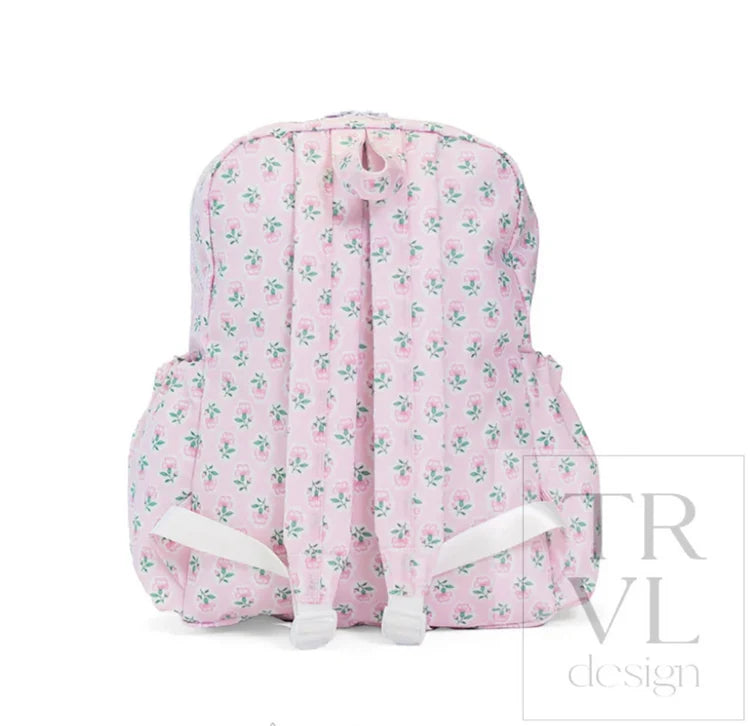 TRVL Petite Fleur Pink Backpacker