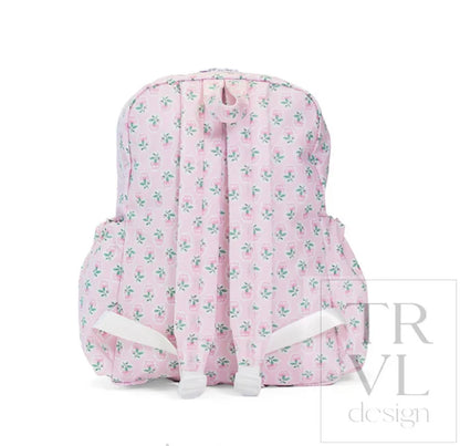 TRVL Petite Fleur Pink Backpacker