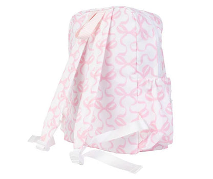 Bows on White Large Backpack