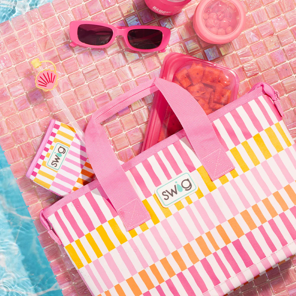 Swig Sherbet Stripe Lunchi Lunch Bag