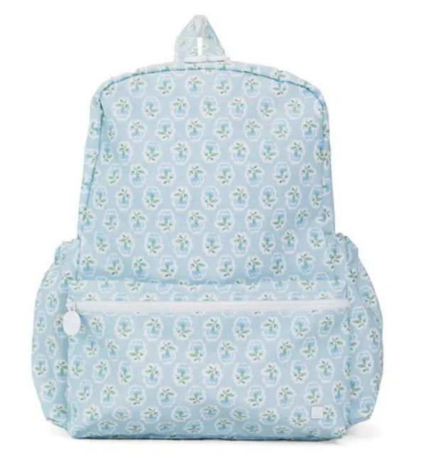 TRVL Petite Fleur Blue Backpacker