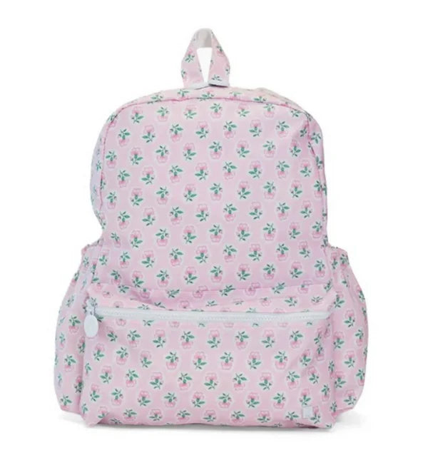 TRVL Petite Fleur Pink Backpacker