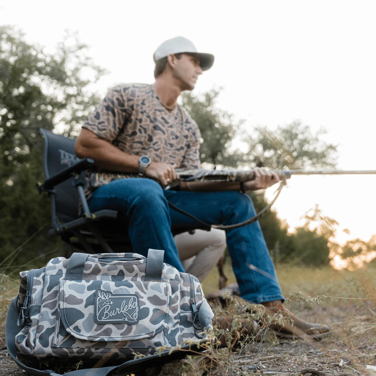 Classic Deer Camo Ammo Bag