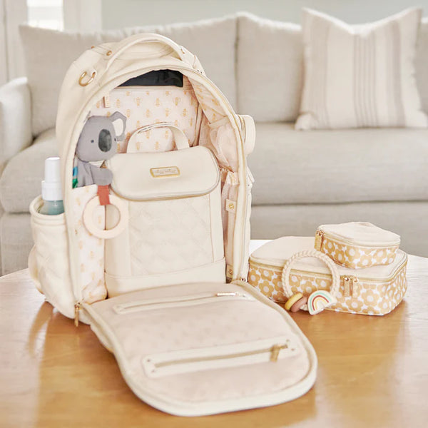 Boss Plus™ Large Diaper Bag Backpack - Milk & Honey