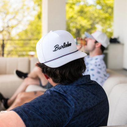 Tour White Burlebo Performance Cap
