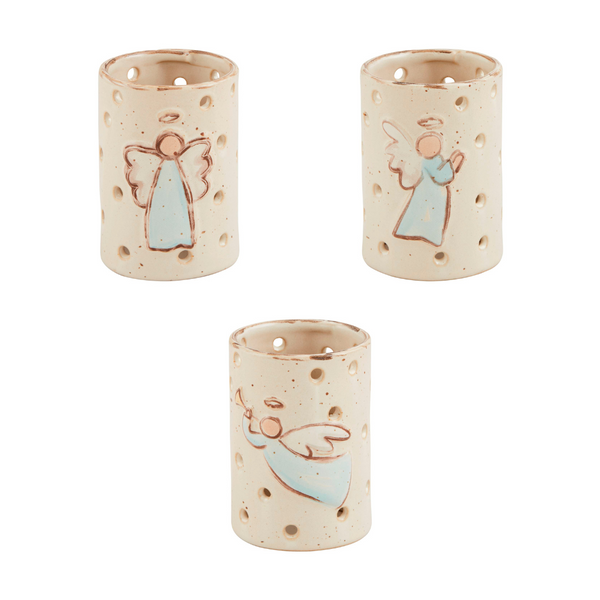 Mud Pie Farmhouse Angel Votives