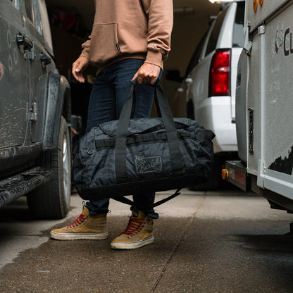 Black Camo Burlebo Duffle