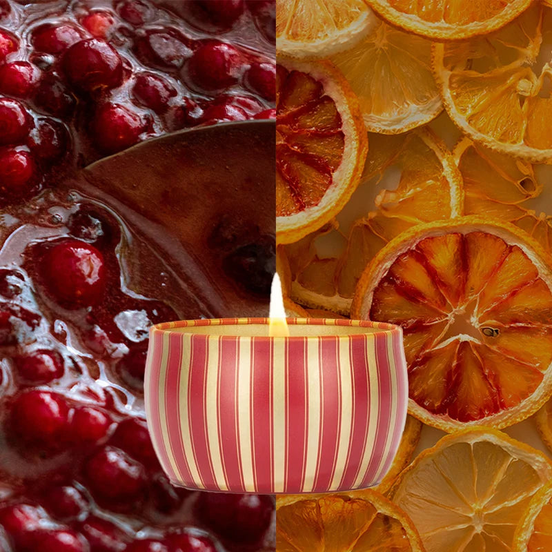 Red Currant Holiday Tin Candle