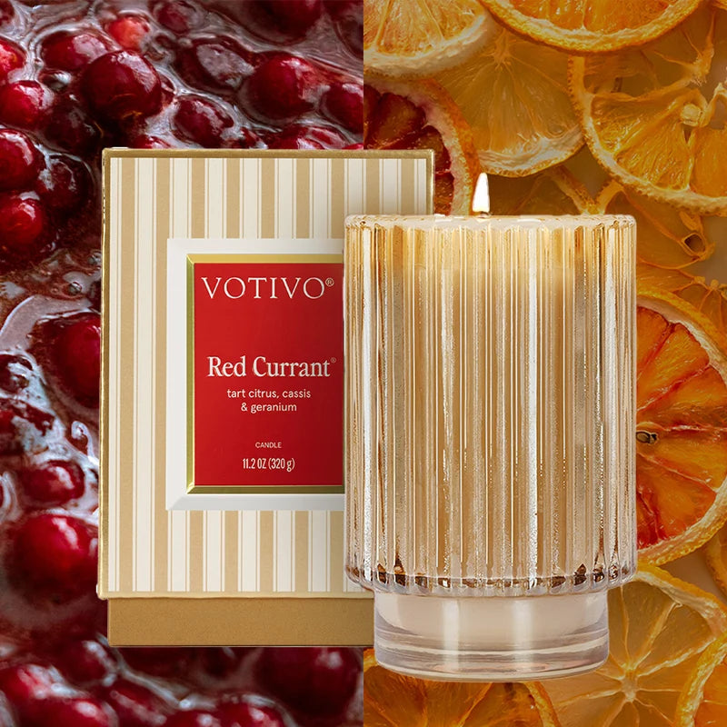 Red Currant Holiday Candle