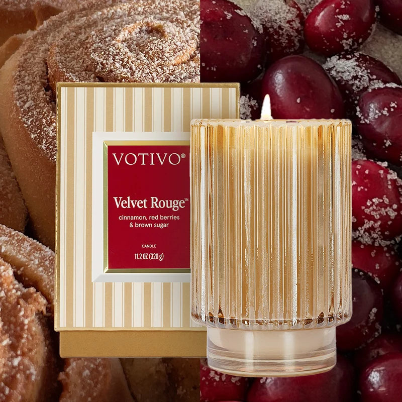 Velvet Rouge Holiday Candle
