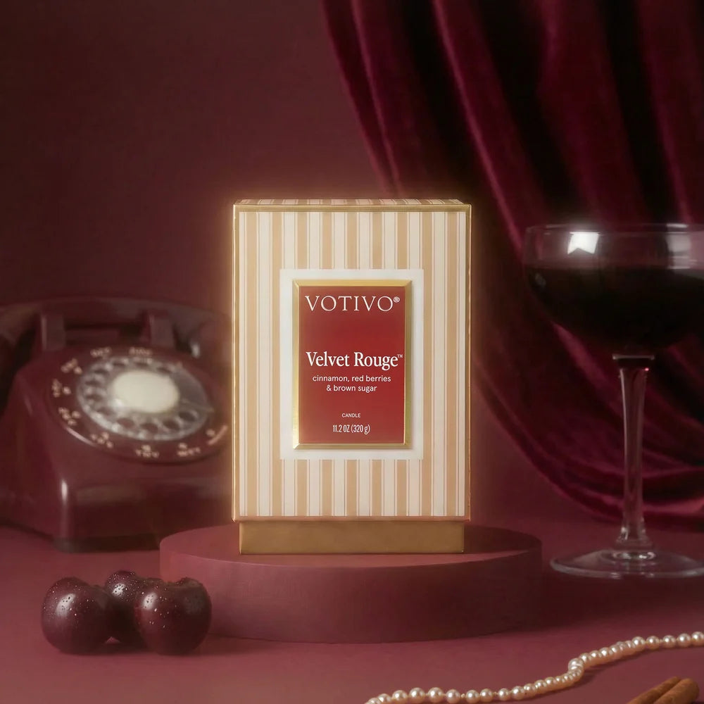 Velvet Rouge Holiday Candle