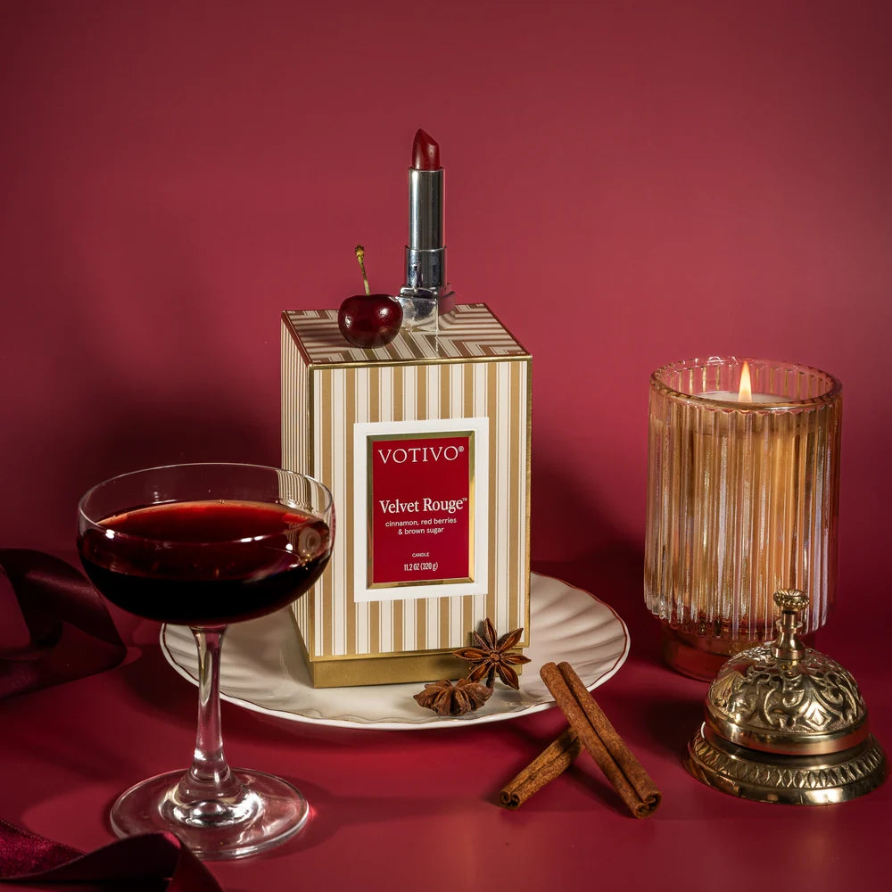 Velvet Rouge Holiday Candle
