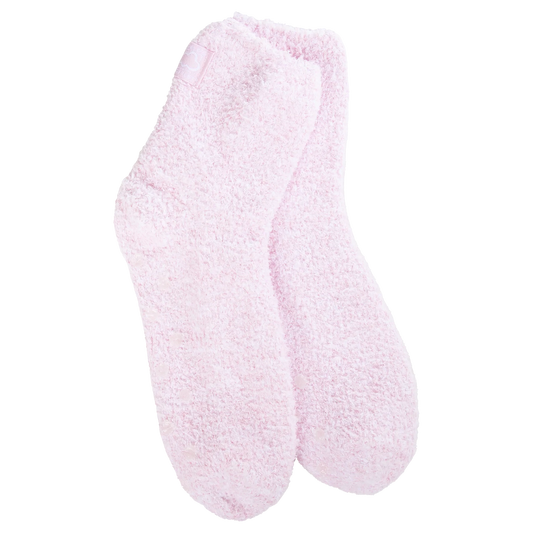 Cozy Quarter w/ Grippers - Orchid Pink