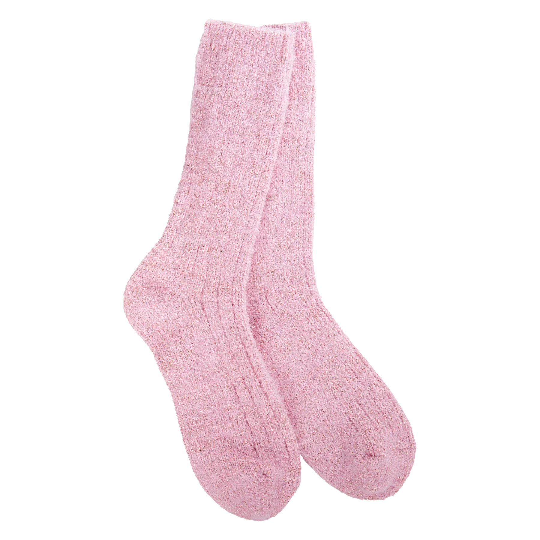 Weekend Ragg Feather Crew - Candy Pink