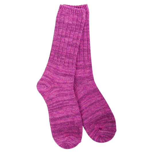 Weekend Ragg Crew - Hot Pink