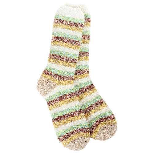 Cozy Garden Stripe Crew - Garden Multi