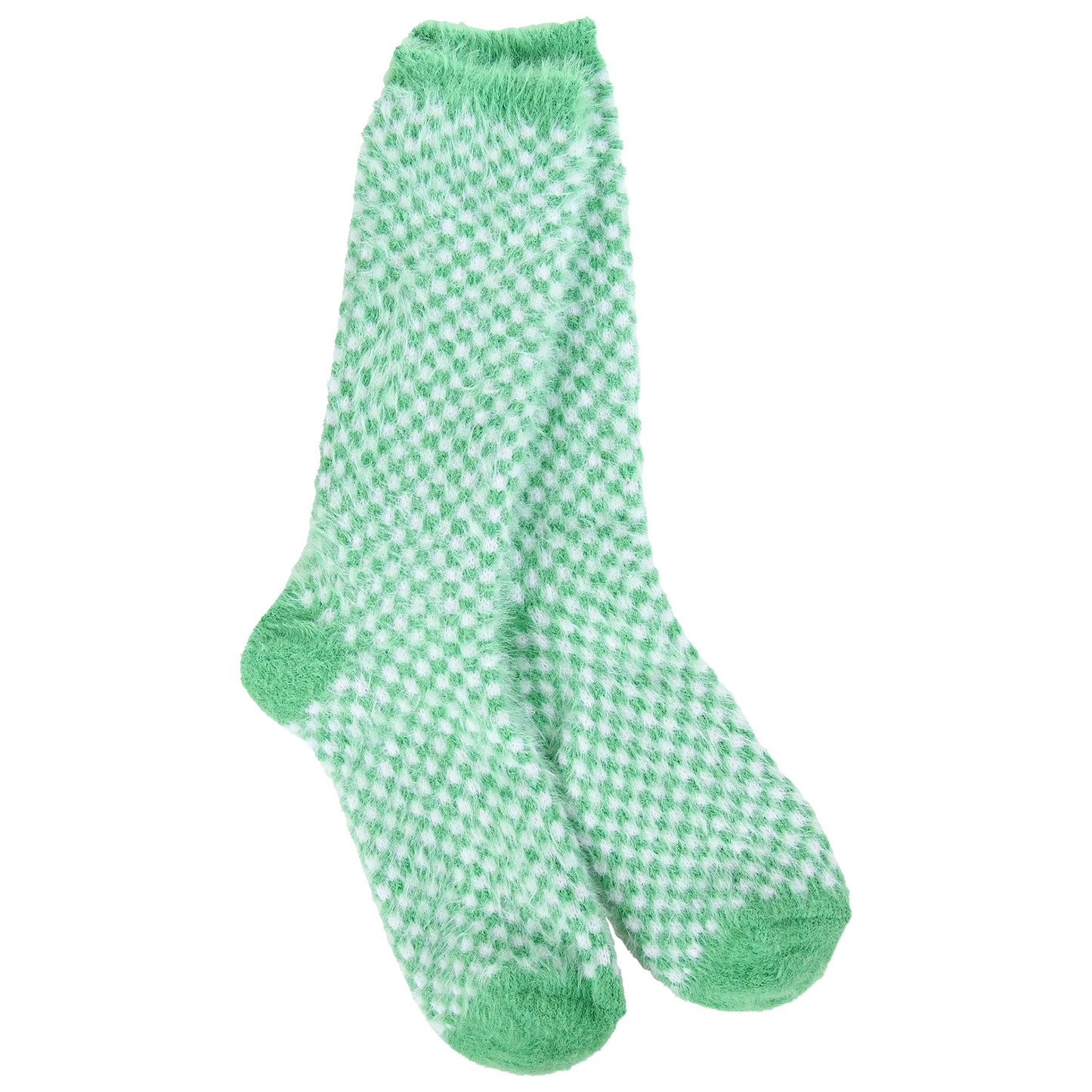 Check Feather Crew - Green