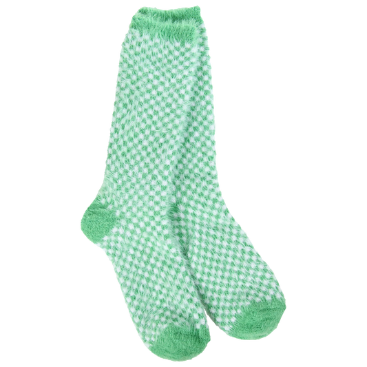 Check Feather Crew - Green