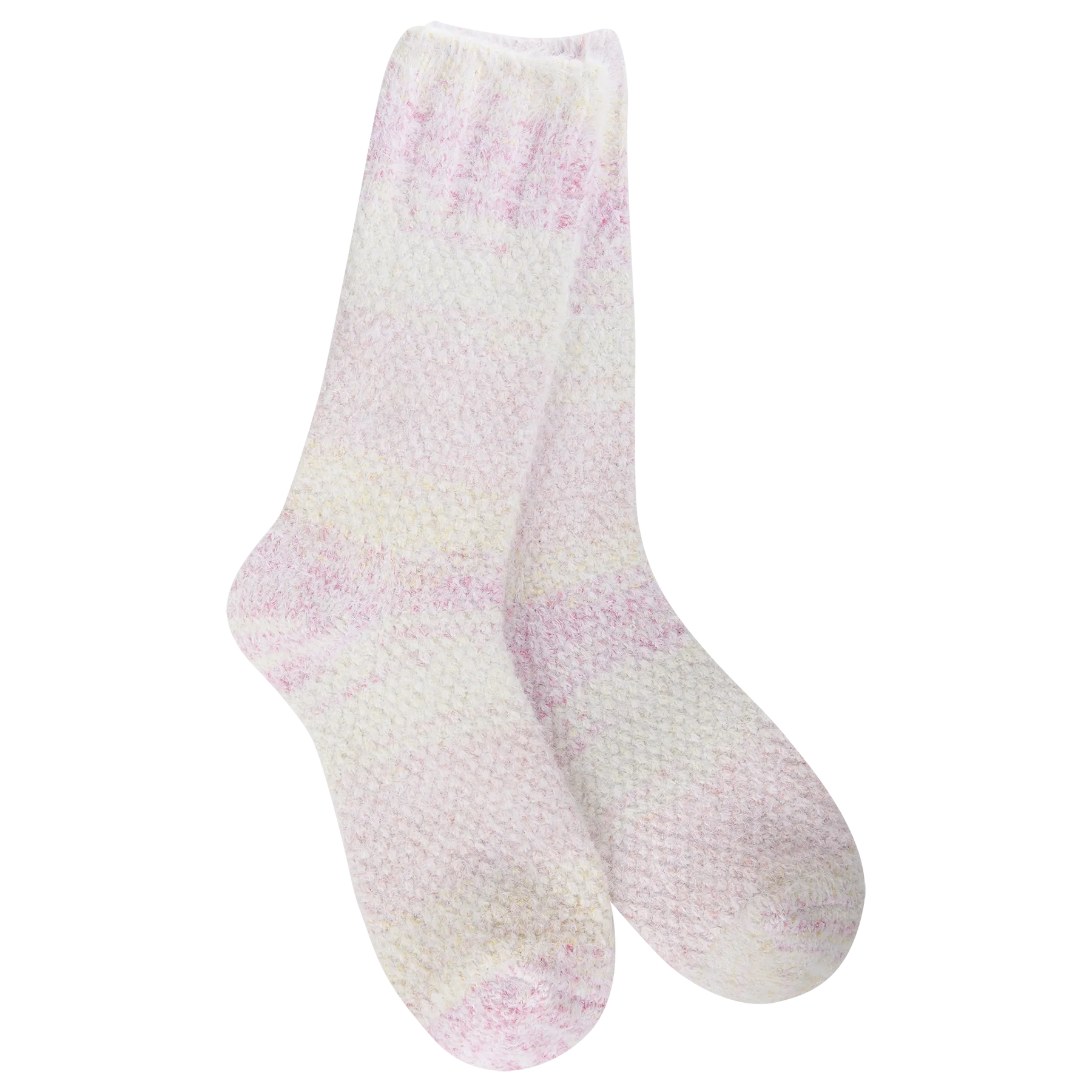 Weekend Ombre Feather Crew - Pink Lemonade