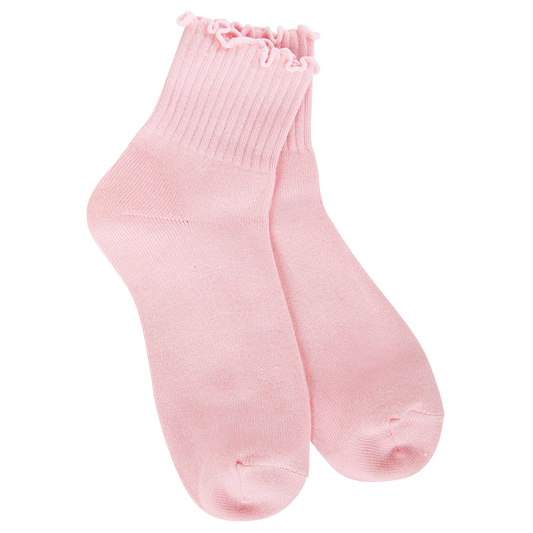 Weekend Quarter Ruffle - Pink