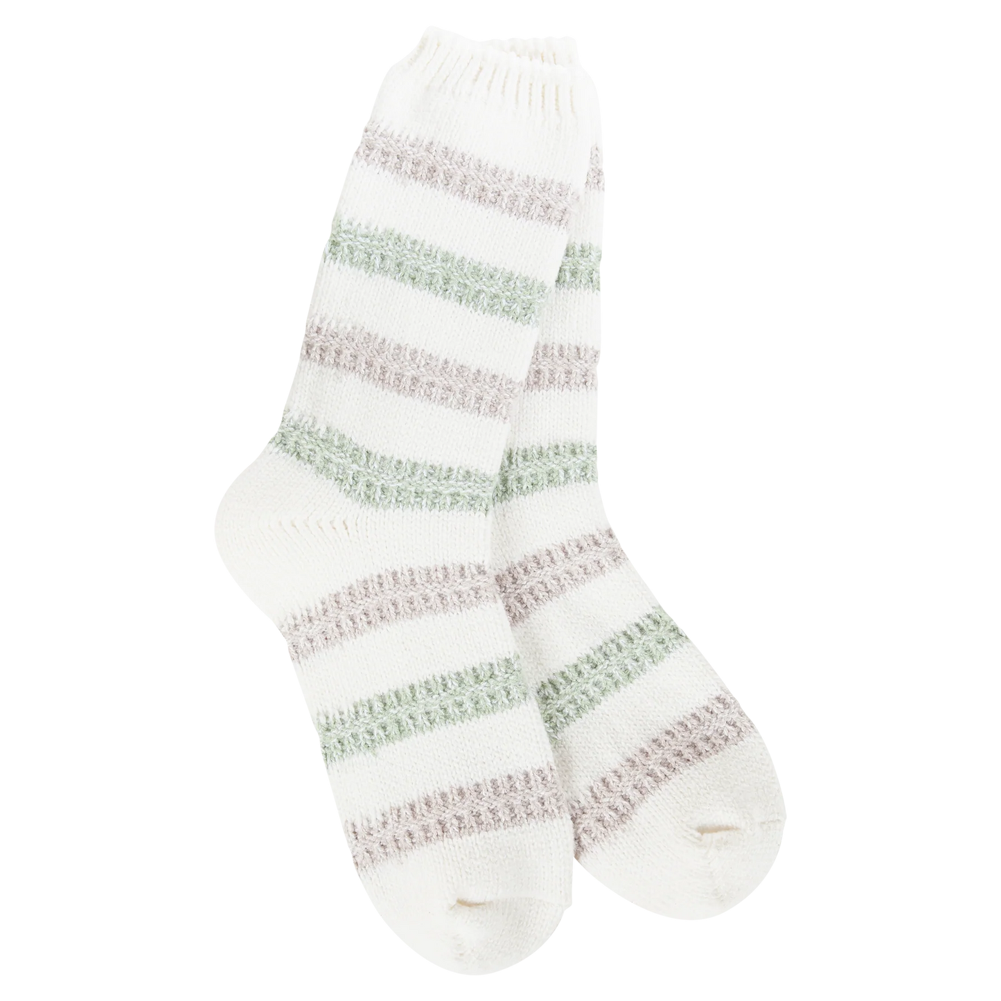 Weekend Ragg Links Crew - Meadow Stripe