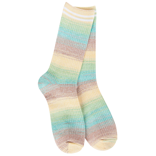 Weekend Ombre Rugby Light Crew - Blue Raspberry