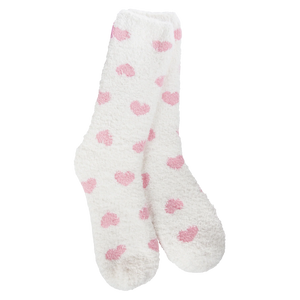 Holiday Spring Light Weight Cozy Crew - Up/Down Heart