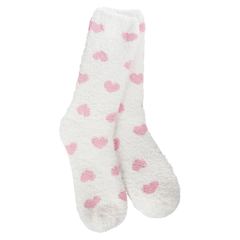 Holiday Spring Light Weight Cozy Crew - Up/Down Heart