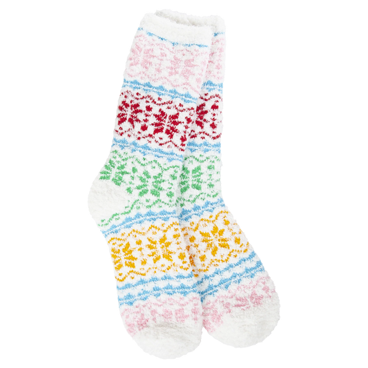 Holiday Cozy Winter Crew - Fair Isle Whimsical