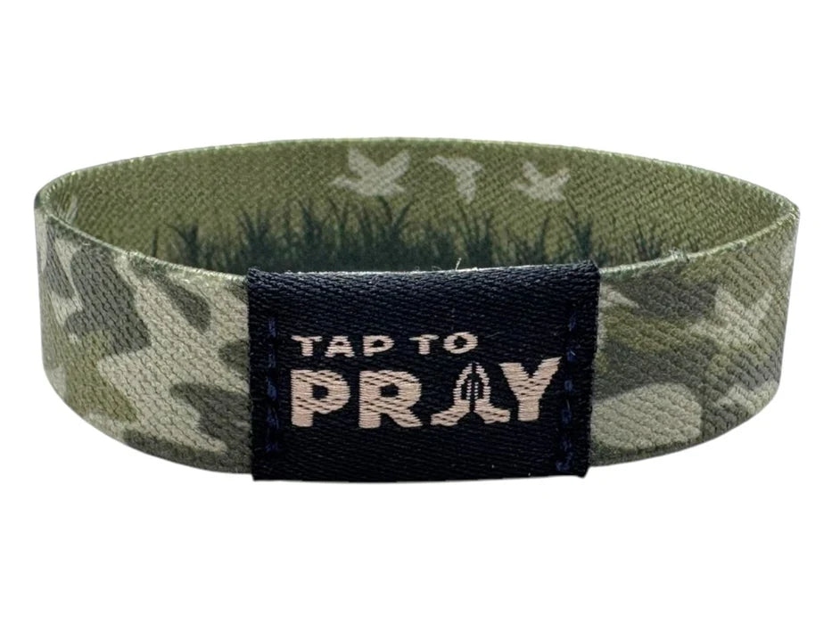 Tap To Pray™ Wristbands - Waterfowl Camo