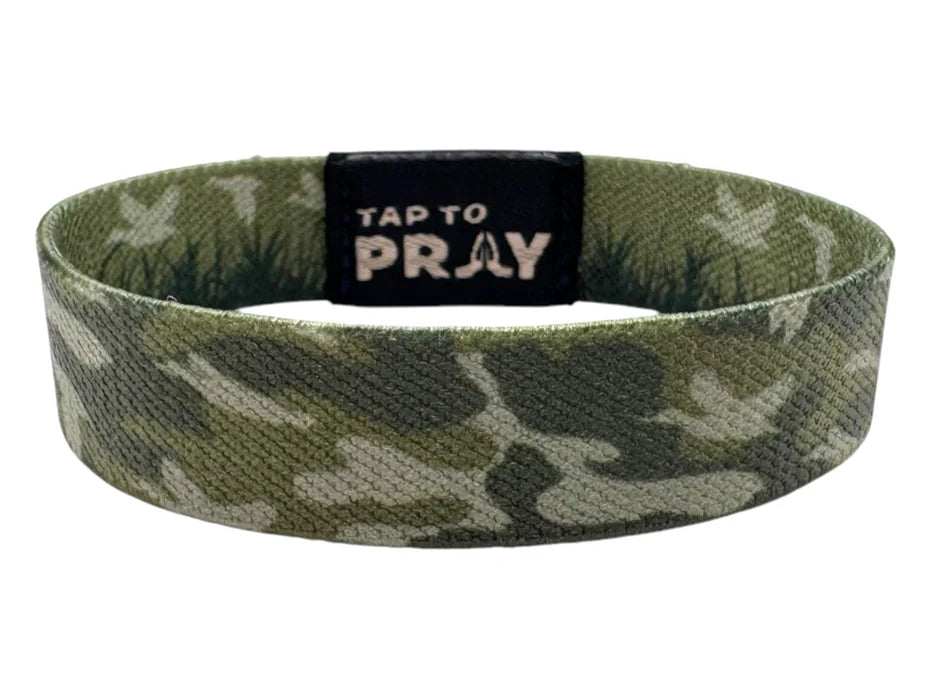 Tap To Pray™ Wristbands - Waterfowl Camo