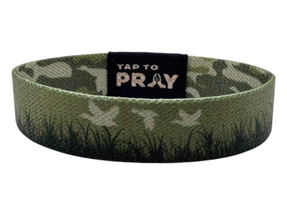 Tap To Pray™ Wristbands - Waterfowl Camo